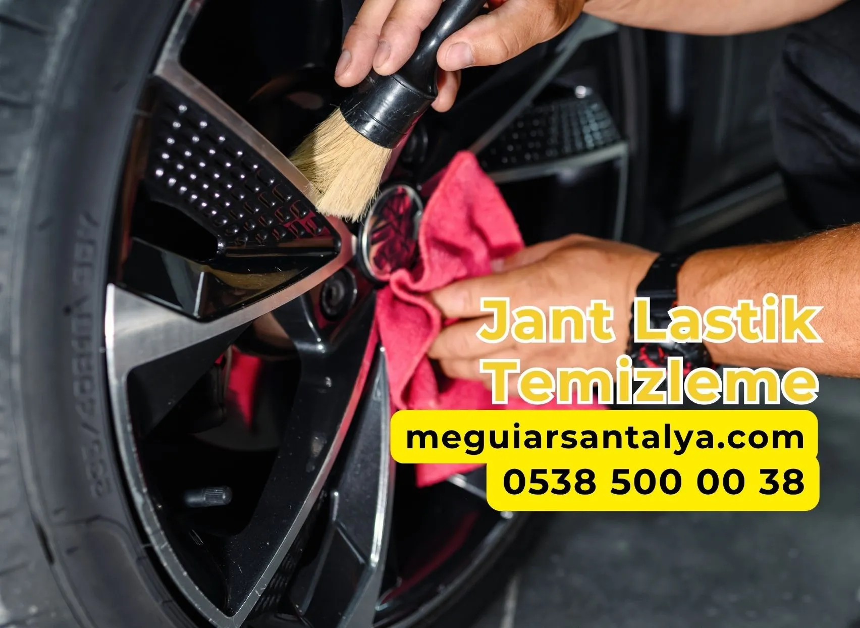 Jant Lastik Temizleme